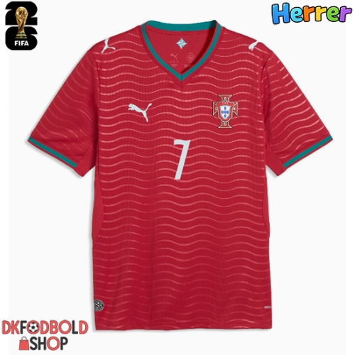 Portugal Cristiano Ronaldo #7 Hjemmebanetrøje VM 2026 Kort ærmer